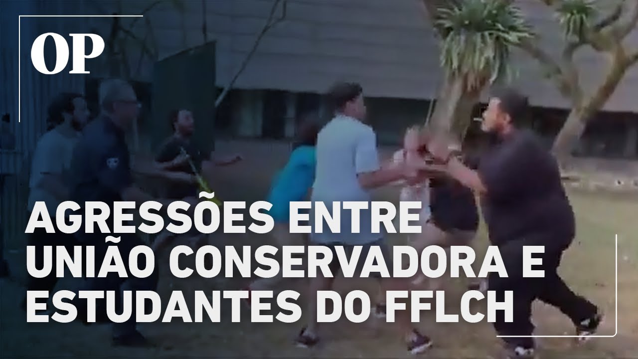 Confusão entre grupo de direita e estudantes da USP termina em socos e mordida