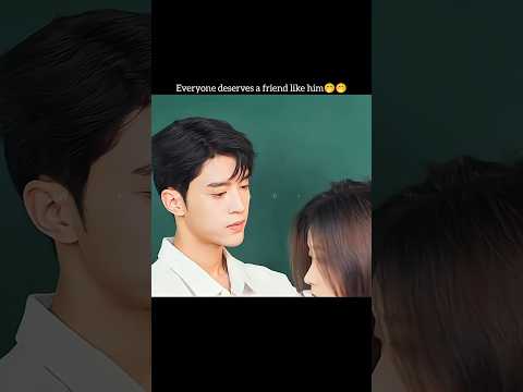 The way he helped his friend😍