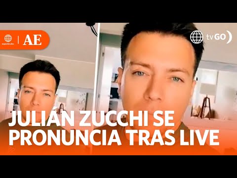 Julián Zucchi se pronuncia tras live | América Espectáculos (HOY)