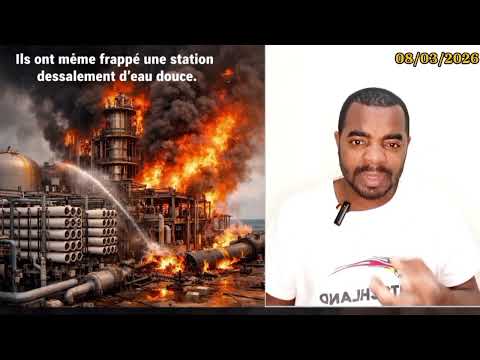 🚨Ils ont même frappé une station de dessalement d’eau douce. 