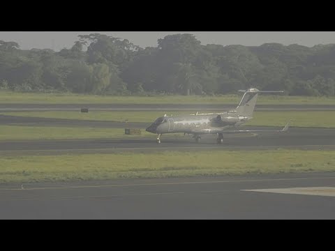 Plane carrying US citizens freed from Venezuela arrives in El Salvador | AFP