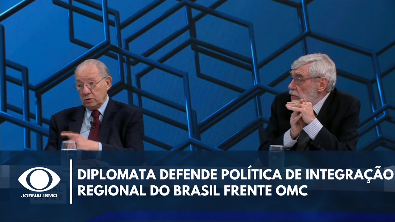 Diplomata defende política de integração regional do Brasil frente à fragilidade da OMC