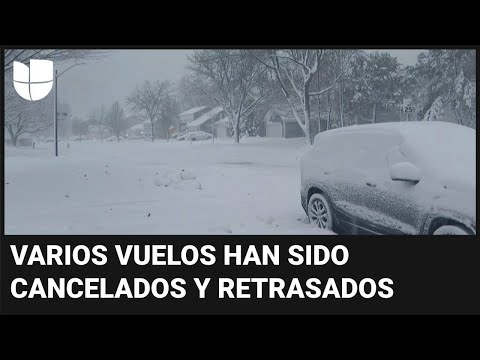 Sistema de tormentas invernales avanza por el medio oeste de EEUU y amenaza a varios estados