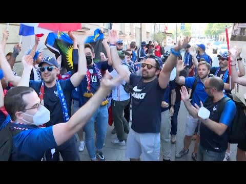 France- Allemagne : les supporters français sont arrivés à Munich