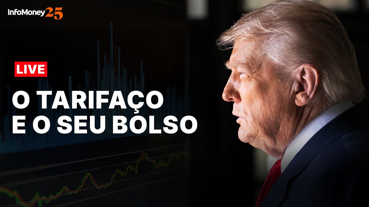 AO VIVO | Tarifas de Trump entram em vigor Os reais impactos nos seus investimentos e finanças