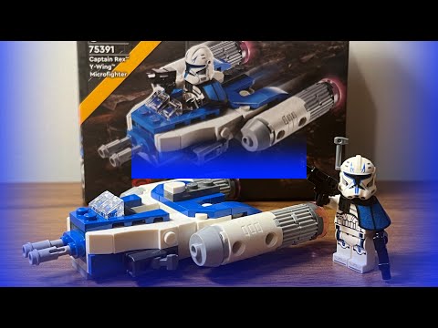 Огляд набору LEGO STAR WARS 75391 Captain Rex Y-Wing Microfighter