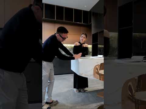 Không Gian Bếp Sang Trọng - Thiết Kế Đẹp Mắt, Tiện Nghi | NhaF #shorts
