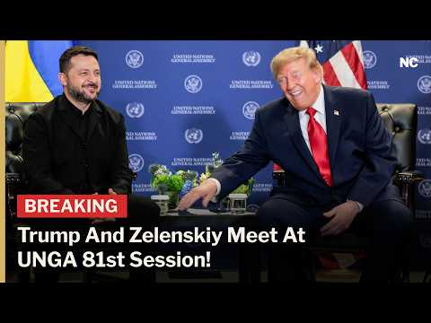 FULL: Trump Hosts Volodymyr Zelenskiy At UN General Assembly | News Central | AC1Z