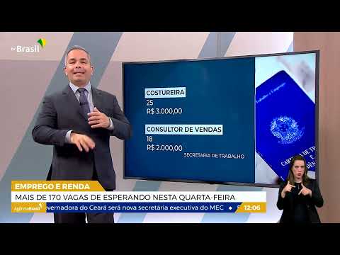 DF | Agências do Trabalhador oferecem 171 vagas de emprego