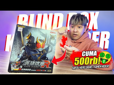 AWAS NYESEL! BLIND BOX KAMEN RIDER DAPET FIGURE & KARTU JUGA?! | KAYOU Hero Signet Kamen Rider Vol.1