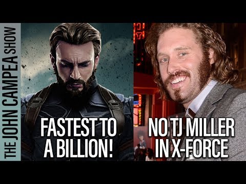 Infinity War Fast Film To A Billion, No TJ Miller In X-Force - The John Campea Show