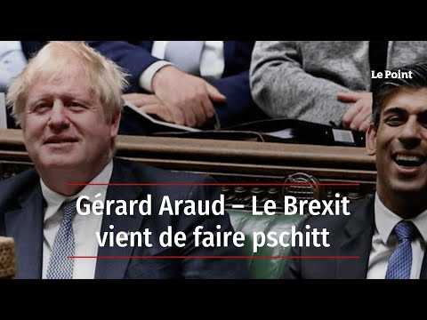 Gérard Araud – Le Brexit vient de faire pschitt