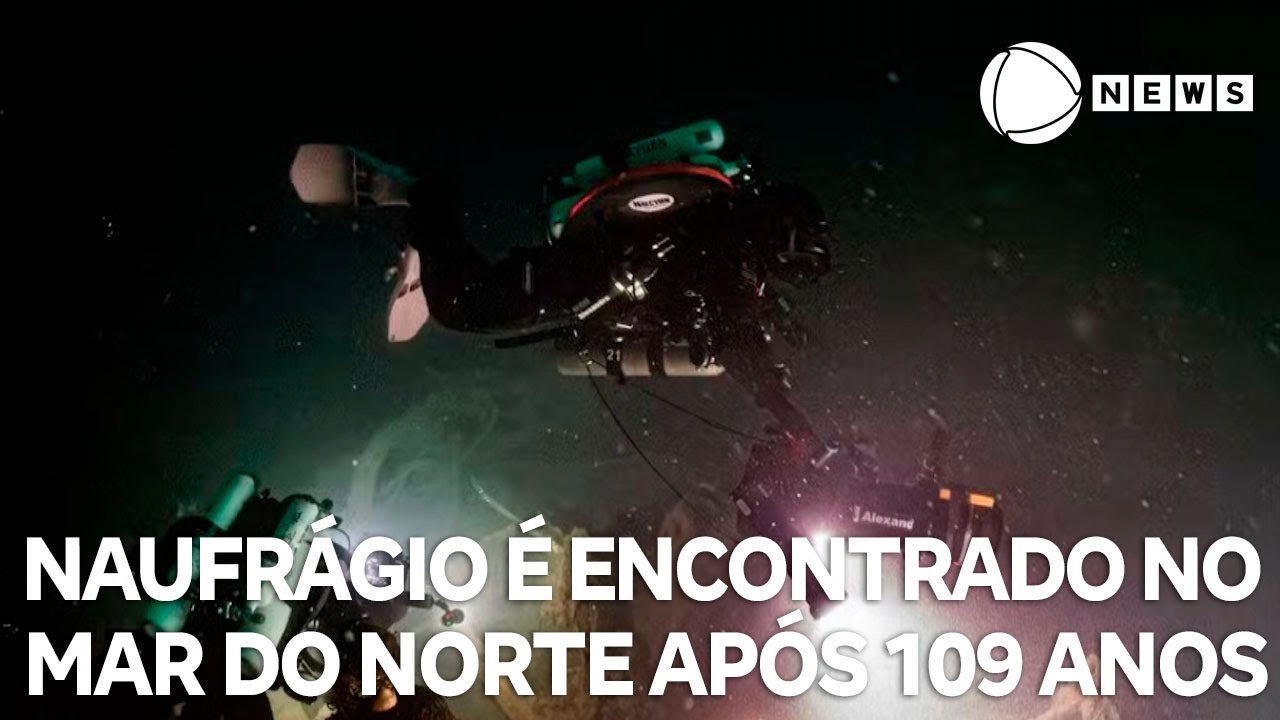 Destroços de navio da Primeira Guerra Mundial são encontrados após 109 anos