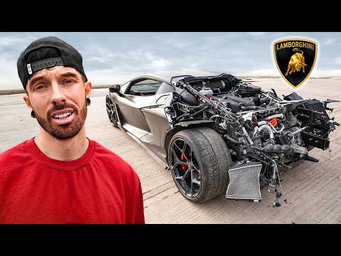 Reviving a Crashed Lamborghini: Roto Restoration Journey