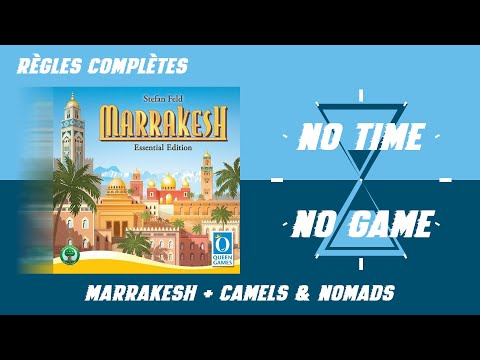 Marrakesh - Règles du jeu complètes + Camels & nomads (Hors solo)