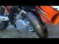 Ktm 125 exc scalvini soundcheck - YouTube