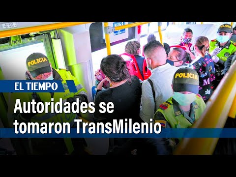 Alcalde Carlos Galán impulsa Bogotá camina segura con recorrido en TransMilenio | El Tiempo