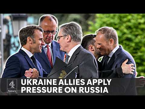 Ukraine allies call on Putin to commit to 30-day ceasefire
