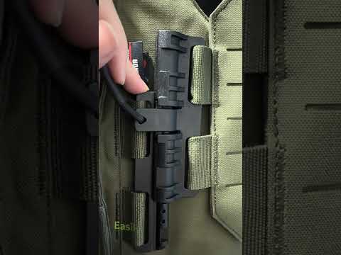 Plate carrier for full protection! The vest can be worn alone! #tacticalxmen #platecarrier