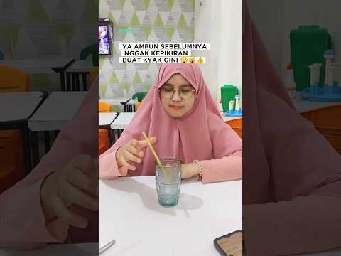 tips saat minum diluar dengan pipet #tipsandtricks #lifehacks