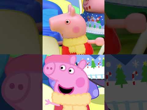 Tales VS Toys: George's Cosy Day! #PeppaPig #Shorts #toys #toyplay