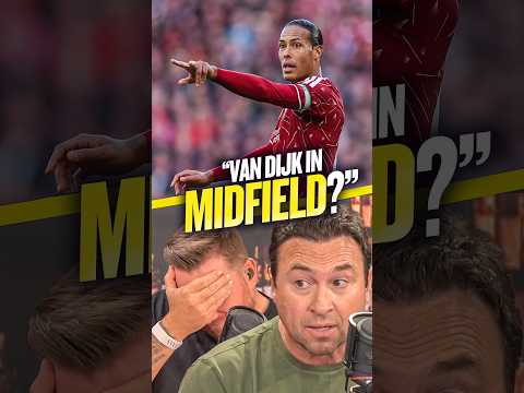 Jamie O'Hara lost it when this #LFC fan suggested playing Virgil <strong>van</strong> Dijk <strong>in</strong> midfield 🤯