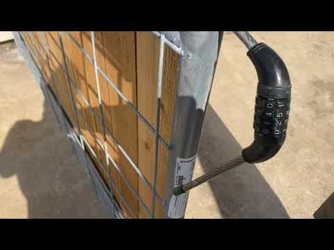 gate lock DIY