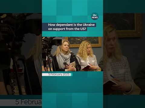 How dependant is the Ukraine on support from the US?