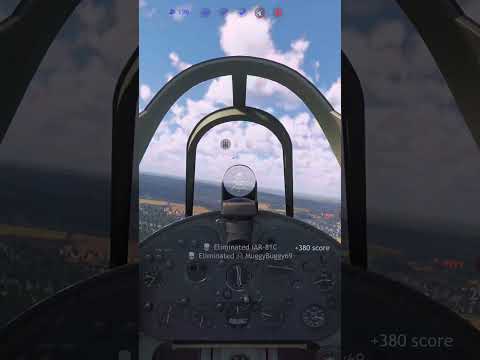 IAR-81C spotted by grumman F6F Hellcat #enlisted #gaijin #shorts