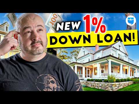 NEW LOW Down Payment Mortgages Are Here (Put Just 1% DOWN)