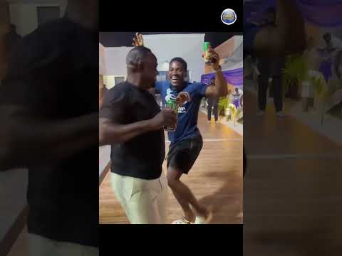 Watch what Femi Adebayo and Tobi Bakare were seen doing together at a party #vdm #LajeLaje #shorts