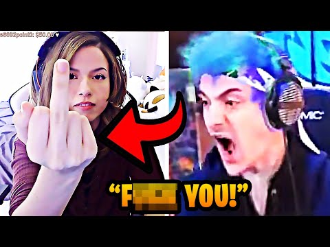Fortnite Streamers FUNNIEST TRASH TALK MOMENTS! (Ninja, Tfue, Pokimane)