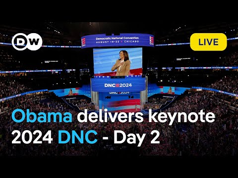 Live: Democratic National Convention 2024  Day 2  | DW News
