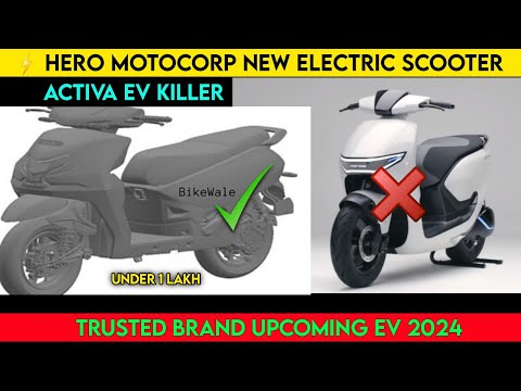 ⚡Activa EV killer | Hero motocorp New Upcoming Electric scooter 2024 | upcoming EV |ride with mayur