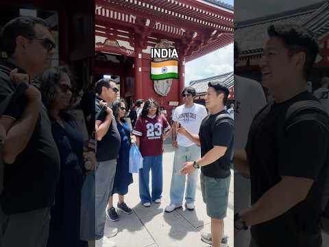 Met an Indian family from Hyderabad 🇮🇳 in Tokyo | आपकी यात्रा खुशियों से भरी हो🫶