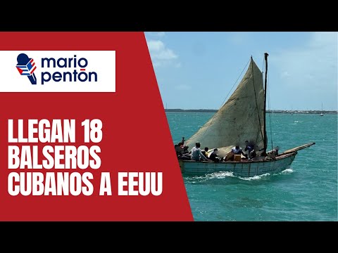 Llegan 18 balseros cubanos a los Cayos ¿Se podrán quedar?