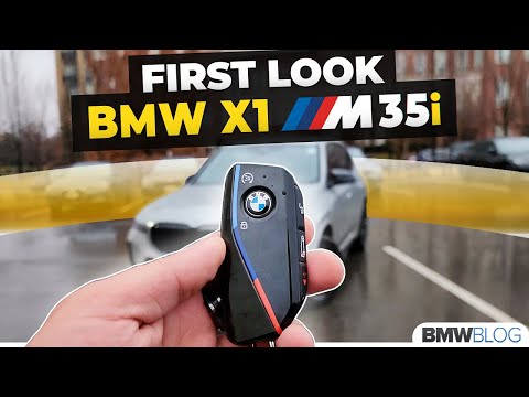 First Look at the 2024 BMW X1 M35i with quad pipes