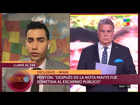 Mario Pentón: Mavys quería contar su historia porque murieron Fidel Castro y Diego Maradona