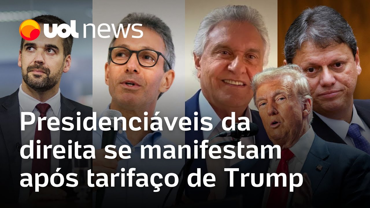 Tarifas de Trump presidenciáveis da direita se manifestam após presidente dos EUA anunciar taxas