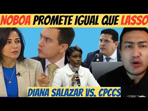 Daniel Noboa promete lo imposible “Lasso 2.0” | Diana Salazar vs. Cpccs | Luisa González
