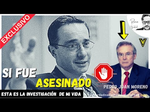 PEDRO JUAN MORENO VILLA SECRETARIO PERSONAL ALVARO URIBE VELEZ LA VERDAD DEL HELICÓPTERO