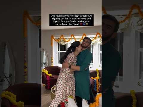 Building a home together ♥️🧿 #diwali #homedecor #cute #foryou #husbandwife #relatable #couplegoals