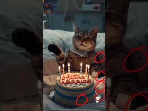 #happybirthday #funny #kitten #animalintelligence #kucing #cute #cat #cake #aicats #shorts #short #o