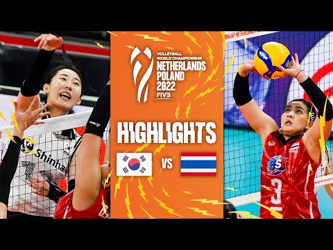 🇰🇷 KOR vs. 🇹🇭 THA - Highlights  Phase 1| Women's World Championship 2022