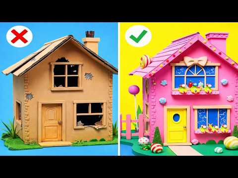 REFORMA DE QUARTO 💖 Miniatura 📦 Construímos uma Casa Minúscula, YayTime!