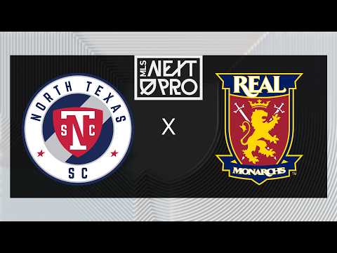 MLS NEXT PRO: North Texas SC vs Real Monarchs | Sept 4,2026