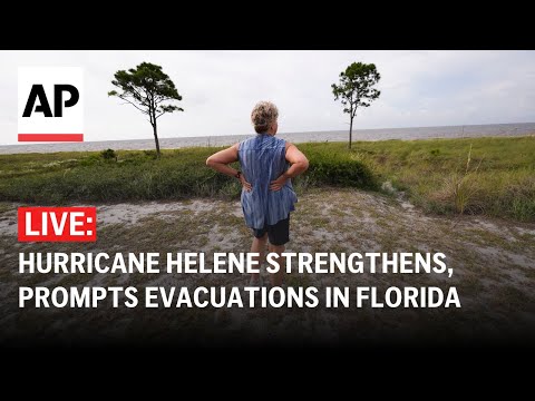 LIVE: Hurricane Helene strengthens, prompts evacuations in Florida