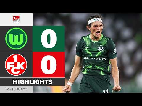 VFL WOLFSBURG - KAISERSLAUTERN | Highlights | Matchday 1 - Bundesliga 2 2026/27