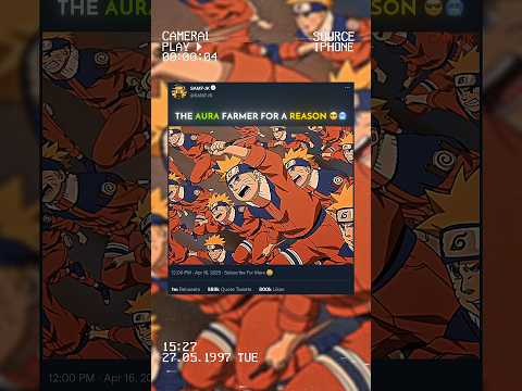 NARUTO UZUMAKI 🗿... THE AURA FARMER FOR A REASON 🤯🥶