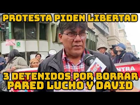 FAMILIARES DE LOS DETENIDOS POR BORRAR PINTAS DEL GOBIERNO PIDEN LIBERTAD Y DENUNCIAN PERSECUCIÓN ..